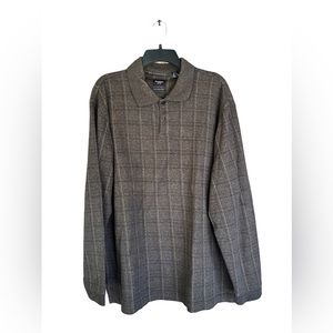 Haggar Long Sleeve Polo